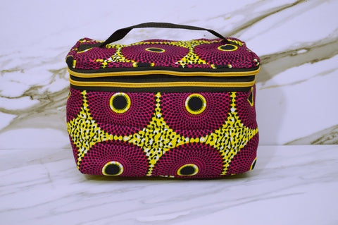 African Print Makeup Bag(small)