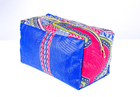 African Print Makeup Bag(large)
